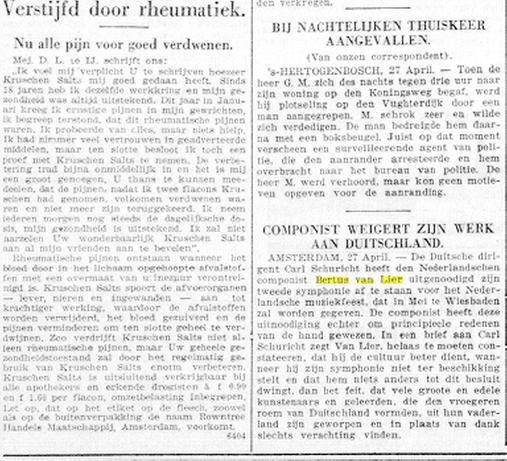 De Telegraaf van 28 april 1936